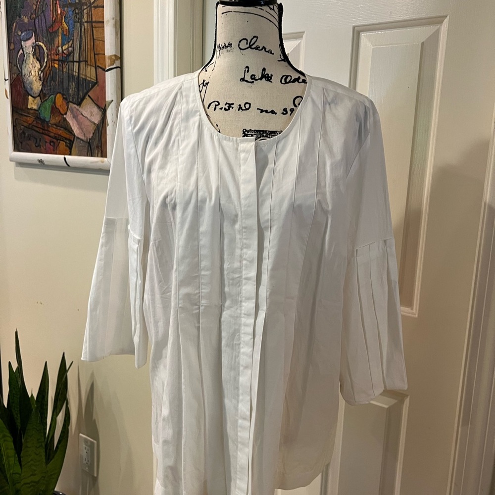 Elegant white blouse